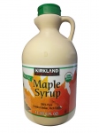 Кленовый сироп-органический Amber Maple Syrup Kirkland Signature