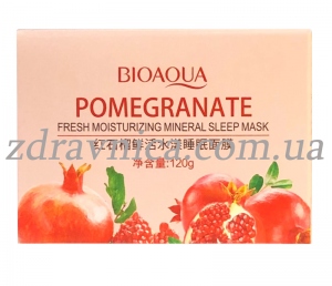 Маска ночная, BIOAQUA Pomegranate,купить,описание,фото,цена,оплата,доставка,отзывы